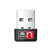 Adaptor USB Wi-Fi 150 Mbps compact, standard 802.11n, design mini plug-and-play pentru PC si laptop