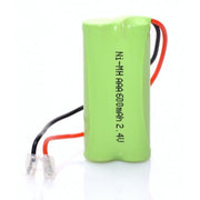 Acumulator reincarcabil Ni-MH AAA 600mAh 2.4V cu fire prelipite si conector, set 2 buc