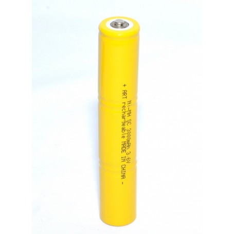 Acumulator Ni-MH 3000mAh 3.6V vazut vertical, profil cilindric cu terminal pozitiv vizibil