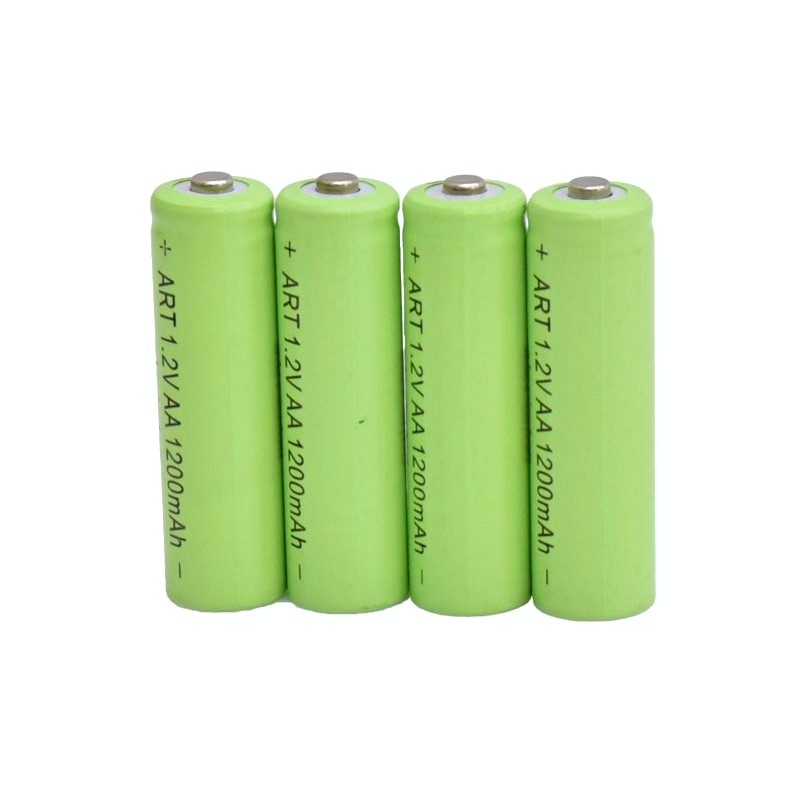 Set 4 acumulatori reincarcabili AA Ni-MH 1.2V 1200mAh, compatibili lanterne, telecomenzi si aparate foto