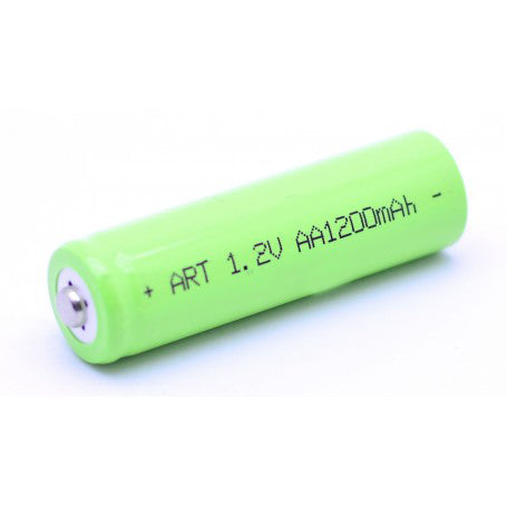 Acumulator reincarcabil AA 1200mAh 1.2V Ni-MH, vedere laterala detaliu