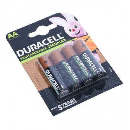 Acumulatori reincarcabili AA 2500mAh Ni-MH, vedere laterala blister cu 4 bucati