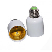 Adaptor dulie E27 la E40, suport max 3A, constructie ABS si aliaj metalic, set doua piese
