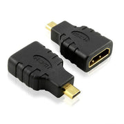 Adaptor HDMI mama - Micro HDMI tata, conectori placati cu aur, compatibil Full HD, format compact