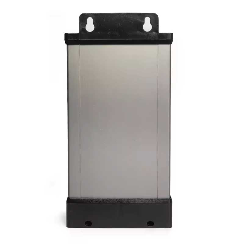 Sursa alimentare exterior 150W, vedere spate cu orificii de prindere pe perete