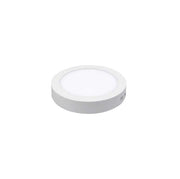 Aplica LED rotunda aparenta 6W, 4000K, diametru 120mm, carcasa alb, montaj pe tavan