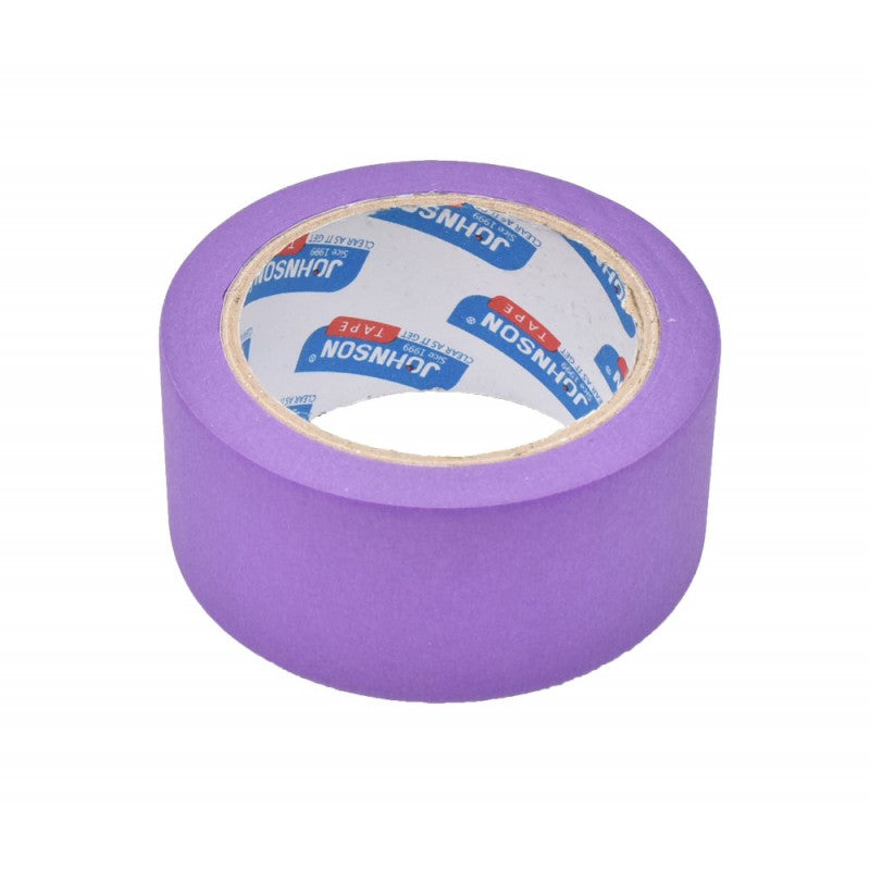 banda de hartie pentru mascare mov, latime 48mm, lungime 30m, adeziv delicat pentru suprafete sensibile