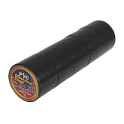 Set 5 role banda izolatoare PVC neagra, latime 50mm, lungime 15m fiecare, certificare CE