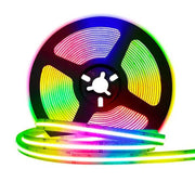 Banda LED COB RGB 576LED/m, IP20, rola 5m, lumina continua multicolora fara puncte vizibile