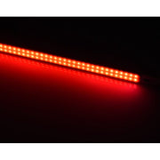 Bara LED COB rosie 10W, 12V, 200x10mm, 88 segmente, lumina uniforma intensa