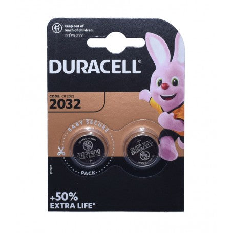 Baterie litiu CR2032 3V, pachet 2 bucati, tip buton, autonomie extinsa +50%