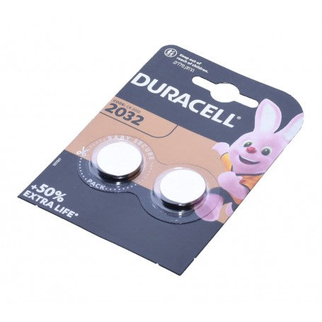 Baterie tip buton CR2032 3V, unghi lateral, 2 bucati in ambalaj de carton