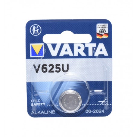 Baterie alcalina tip buton V625U, 1.5V, ambalaj blister cu siguranta pentru copii