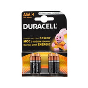 Baterii alcaline AAA 1.5V, set 4 bucati, compatibile telecomenzi lampi LED si senzori de miscare