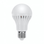 Bec LED E27 9W lumina alb-rece 6500K, soclu E27, 220V, corp aluminiu cu aripioare de racire