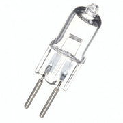 Bec halogen G6 35W soclu bifilar, 2800K lumina calda, 220V, bulb transparent compact