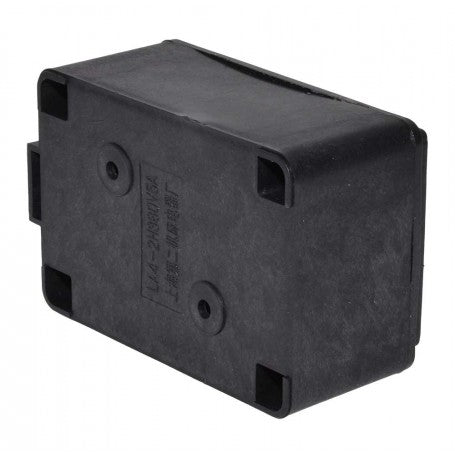 Carcasa din plastic ABS a cutiei de comanda, vedere spate, 220V-380V, 5A