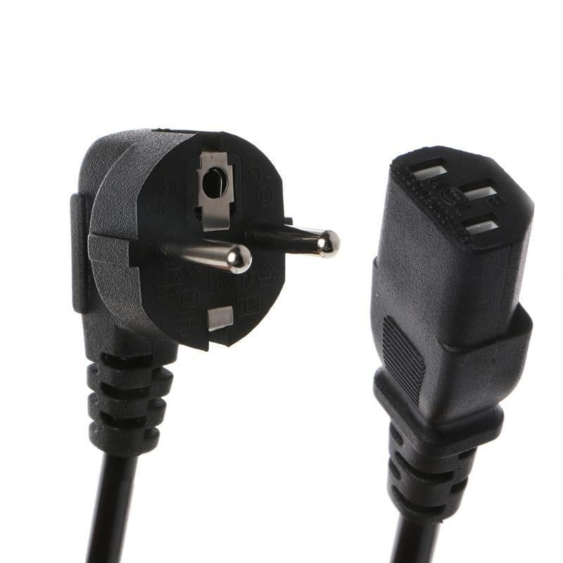 Cablu alimentare 1,5m cu fisa Schuko si conector IEC C13, 250V, 10A, negru