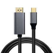Cablu USB-C la DisplayPort 4K 60Hz, 1.8m, conectori auriti cu carcasa din aluminiu