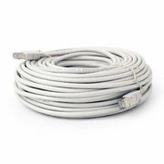 Cablu UTP patchcord CAT5e 30m cu mufe RJ45, 4 perechi rasucite, compatibil 1 Gbps, rulate in colac