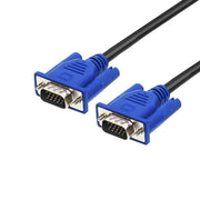 Cablu VGA tata-tata 3m, conectori 15 pini cu suruburi de prindere, compatibil Full HD 1920x1080