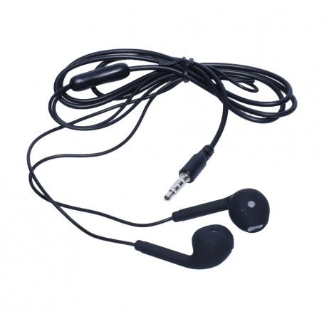 Casti audio tip dop cu jack 3.5mm, microfon pe fir si difuzoare 10mm, cablu negru 130cm