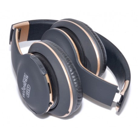 Casti wireless over-ear pliabile, vedere laterala compacta pentru transport