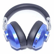 Casti audio wireless Bluetooth 5.0, dual mode, difuzoare 40mm, 32 Ohm, autonomie 5h, albastru/negru