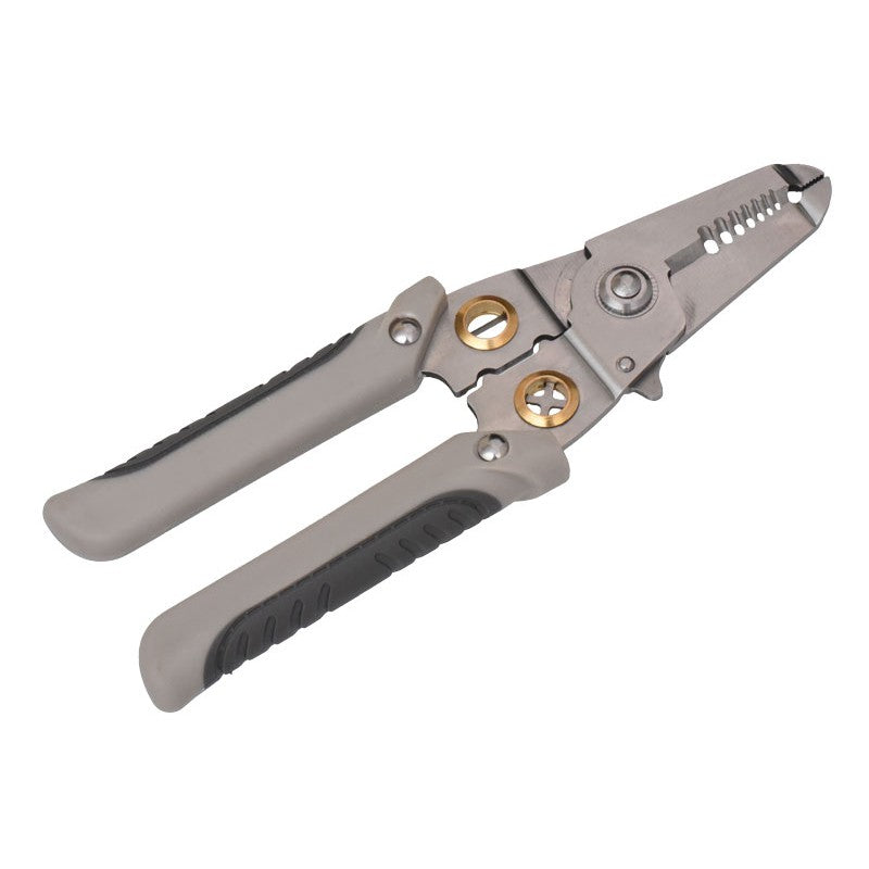 Cleste multifunctional pentru electricieni, pozitie inchisa cu sistem de blocare si manere ergonomice