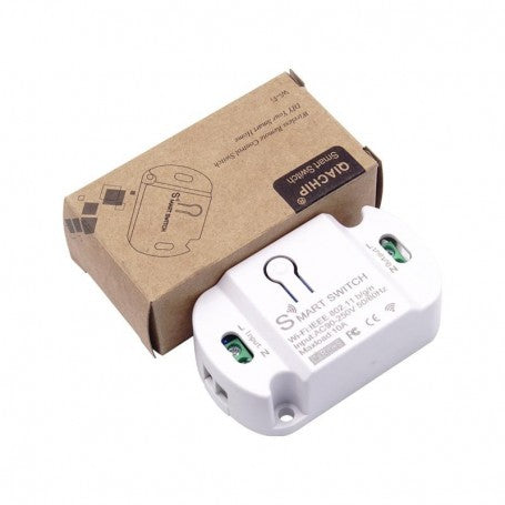 Comutator smart WiFi 2.4GHz, 2200W, 10A, control Android/iOS, cu cutie de ambalaj