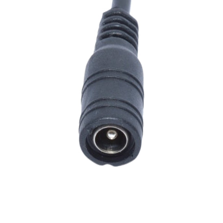 Mufa DC femela 2,1mm pentru conector alimentare banda LED, detaliu contact central