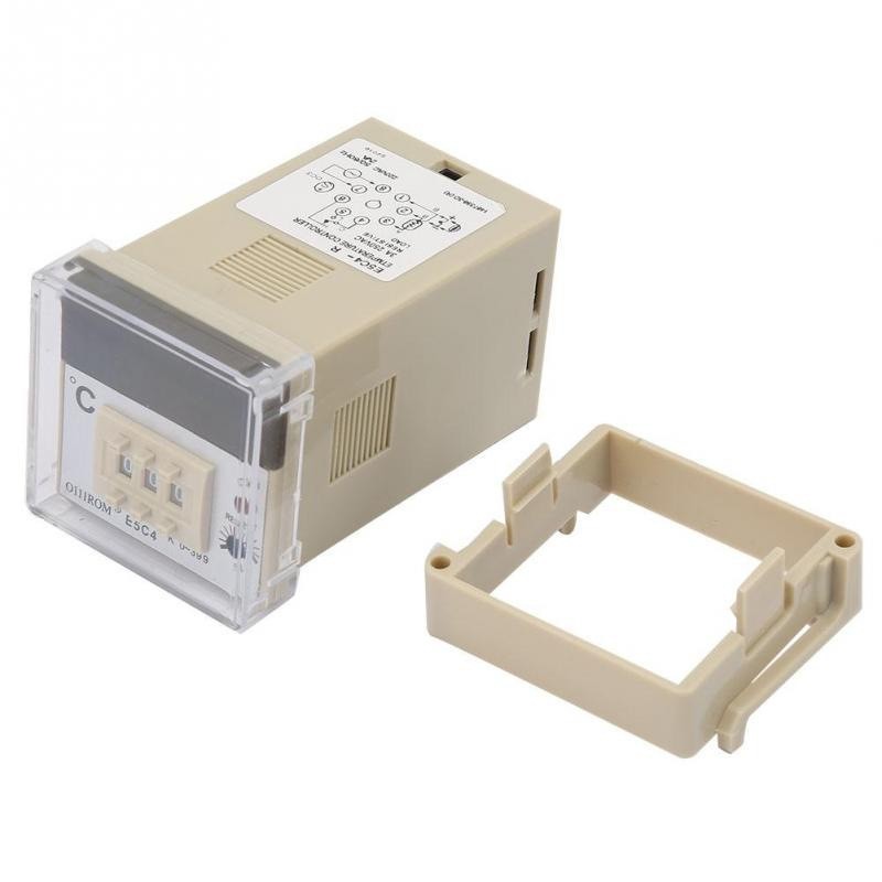 Controler temperatura 220V cu soclu 8 pini detasat, pregatit pentru montaj in panou electric