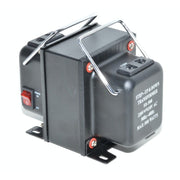 Transformator de tensiune bidirectional 220V-110V, 500W, cu intrerupator si manere metalice pentru transport