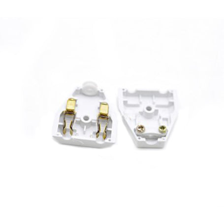 Cupla plata 10A deschisa, contacte metalice placate galvanic vizibile, montaj simplu cu surubelnita