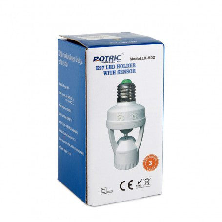 Dulie E27 cu senzor de miscare in cutie originala, model LX-H02