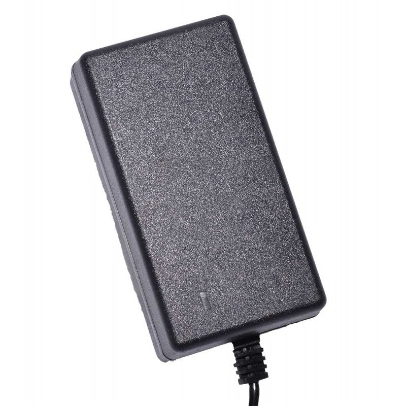 Incarcator pentru scule electrice Li-ion carcasa compacta neagra rezistenta, vedere spate