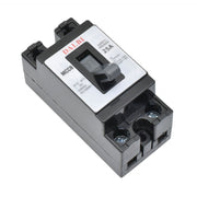 Intrerupator automat MCCB 25A bipolar 220V, carcasa ignifuga, maneta ergonomica, montaj cu suruburi