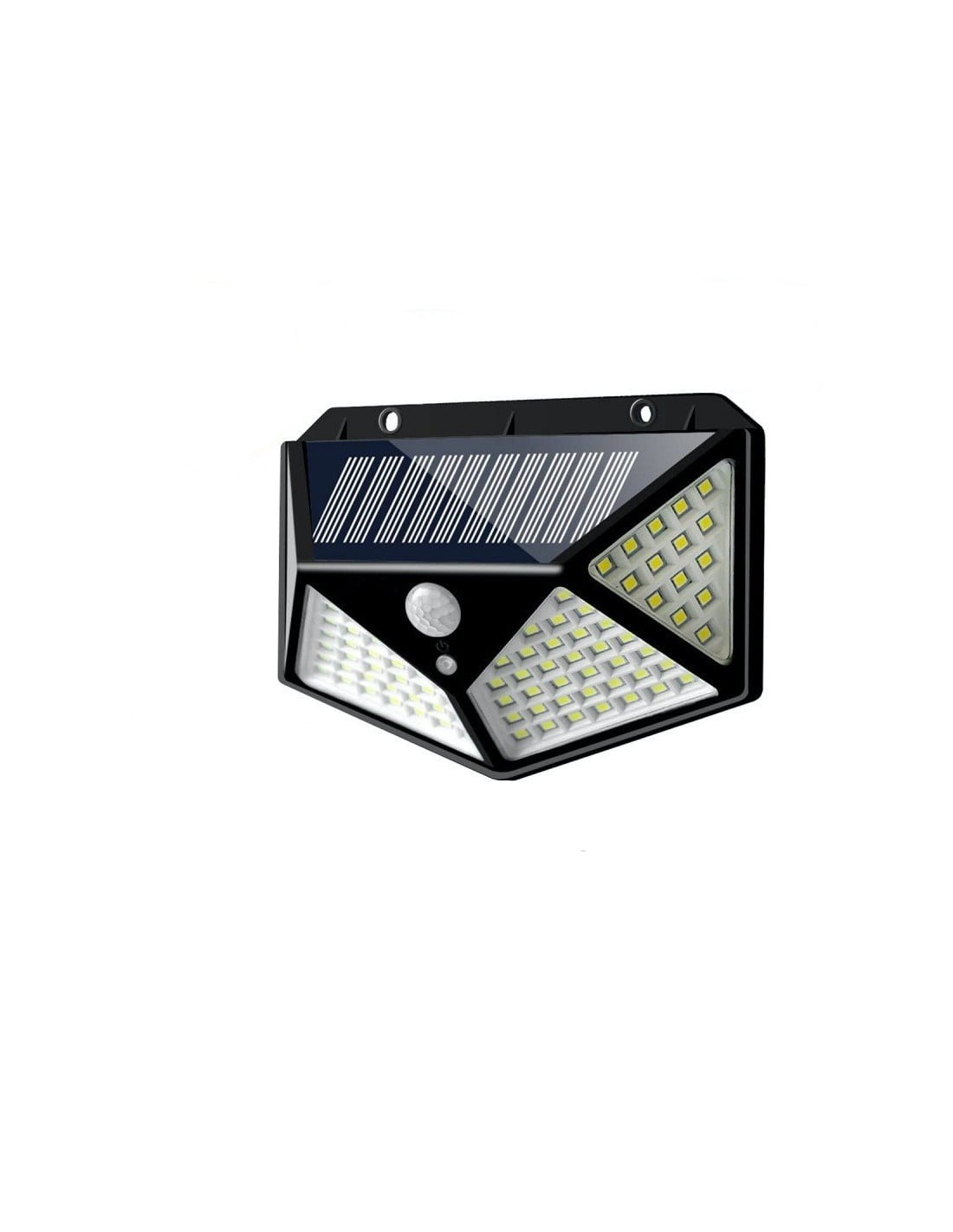 lampa solara de perete cu senzor de miscare, 114 LED, peste 1000 lumeni, IP65, montaj exterior