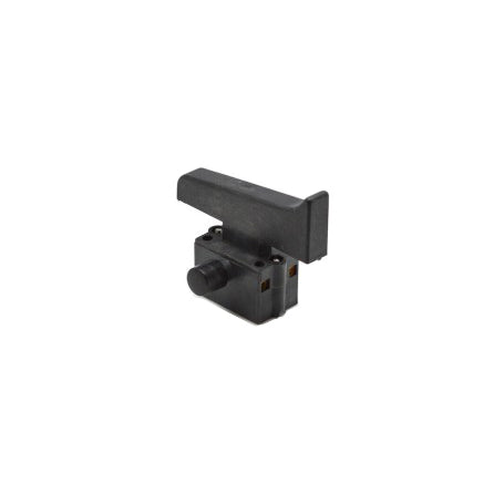 Intrerupator ON/OFF pentru scule electrice 250V 10A, carcasa neagra din plastic tehnic, vedere laterala