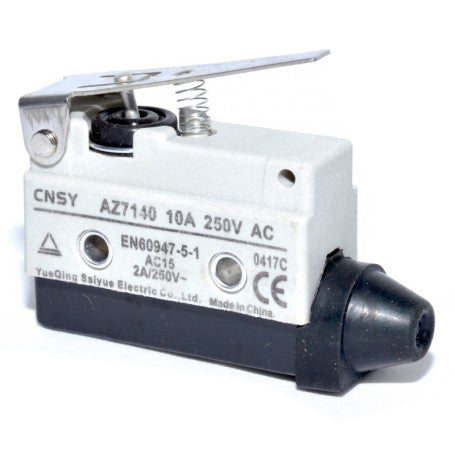 Limitator de cursa cu parghie scurta 54mm, 10A, 250V AC, carcasa ABS ignifug