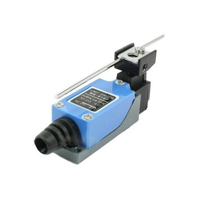 Intrerupator limitator cu tija rotativa reglabila 11.8cm, 250V AC 5A, contact 1NC+1NO, montaj industrial
