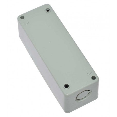 Carcasa intrerupator push buton IP54, vedere spate cu orificiu de montaj cablu