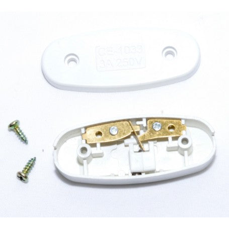 Intrerupator pe fir deschis, contacte metalice aurii si suruburi incluse, 3A 250V