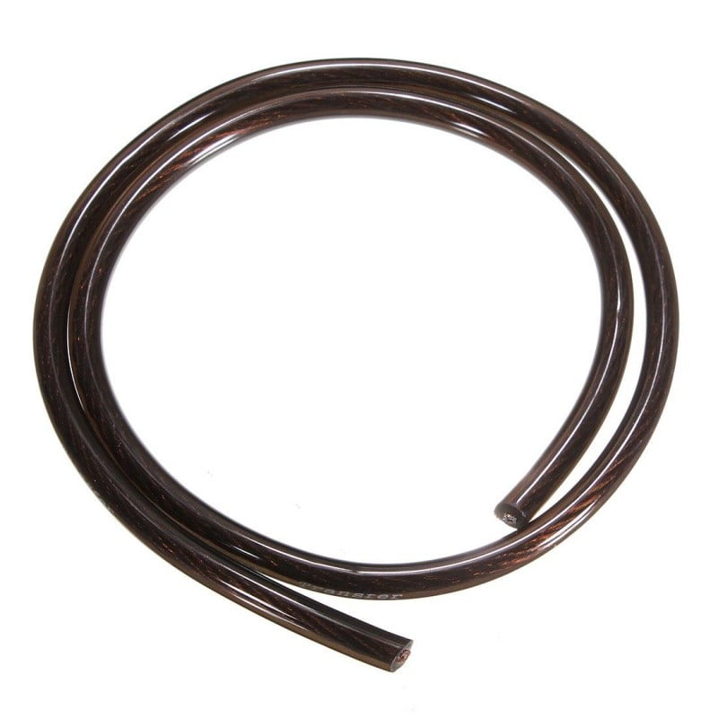 Cablu de masa negru flexibil pentru impamantare amplificator subwoofer auto