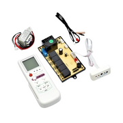 Kit universal control aer conditionat split, placa electronica cu telecomanda LCD, senzori si transformator incluse