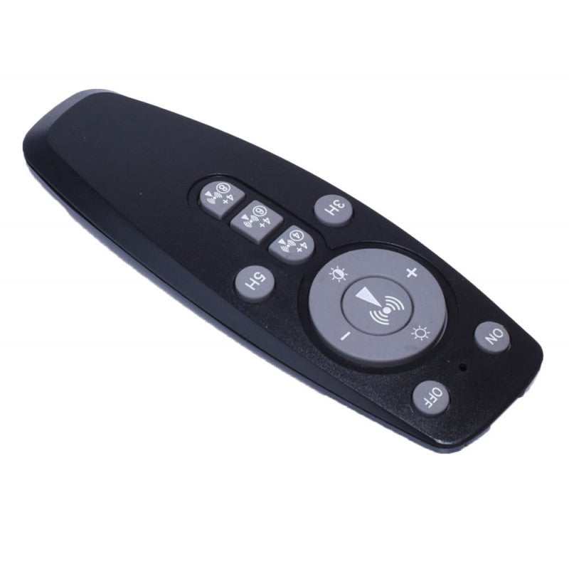 Telecomanda RF 2.4G pentru proiector solar LED cu functii timer 3H/5H, reglaj intensitate si mod automat