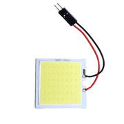Panou LED COB auto 8W 48 segmente, lumina alb-rece 6000K, 12V, pentru plafoniera interior masina