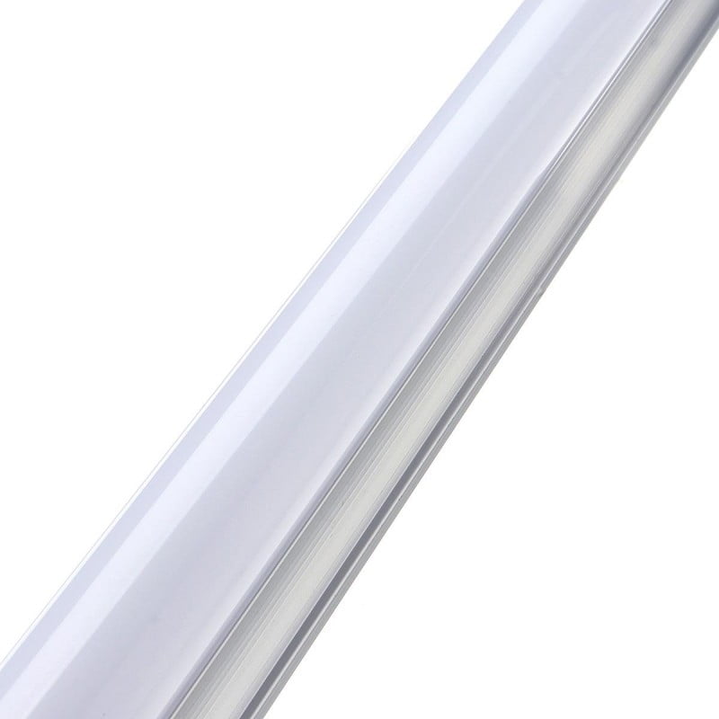 Tub LED T8 profil aluminiu cu difuzor mat, detaliu corp