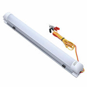 Tub LED T8 12V 9W 30cm cu clesti crocodil pentru conectare directa la baterie auto sau panou solar