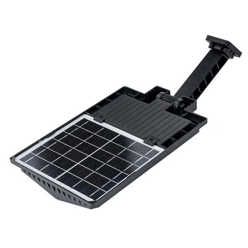 Panou solar monocristalin cu brat rotativ pentru lampa stradala solara, vedere din spate